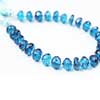 Natural Blue Quartz Faceted Beads Strand Length is 6 Inches & Sizes 8mm Approx 